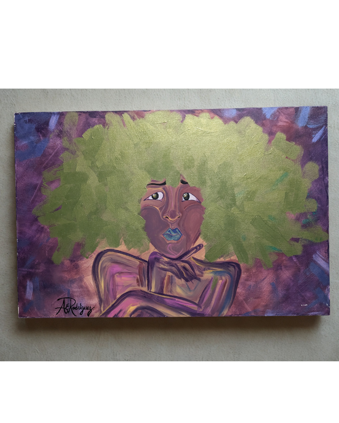 "Past Behavior" Original painting Acrylic